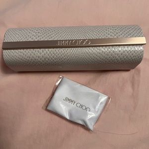 Jimmy Choo sunglasses case (sunglasses NOT included)